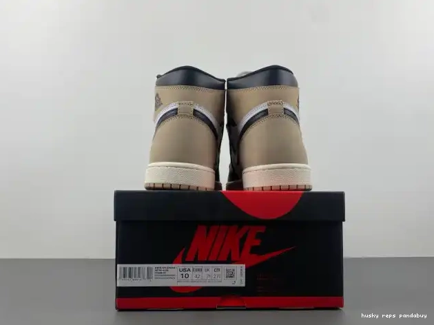Rep Husky High Air Jordan OG 1 WMNS Latte FD2596-021 0407